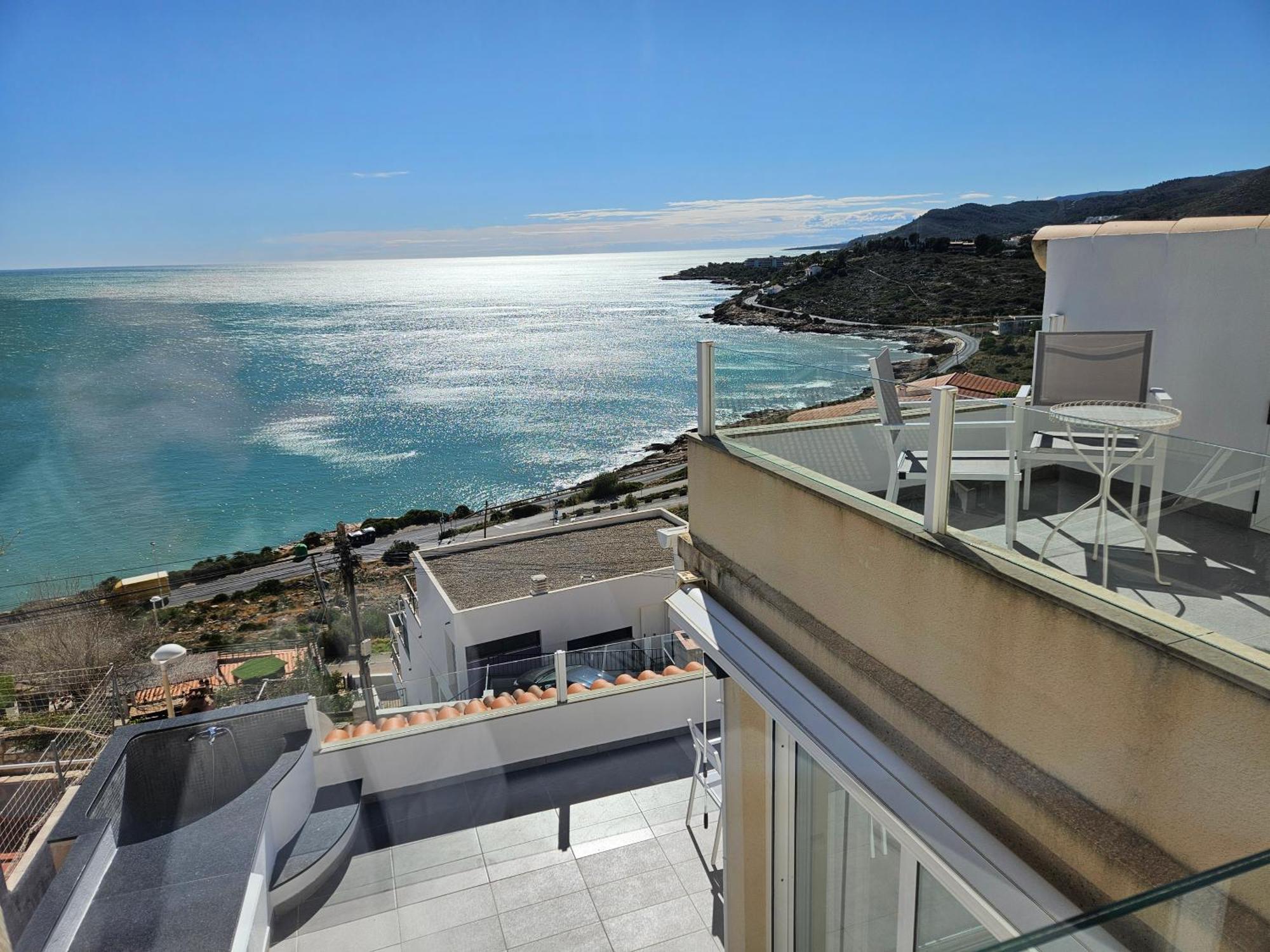 Peñíscola Fantastico Duplex Con Vistas Impresionantes Al Mar 아파트 외부 사진