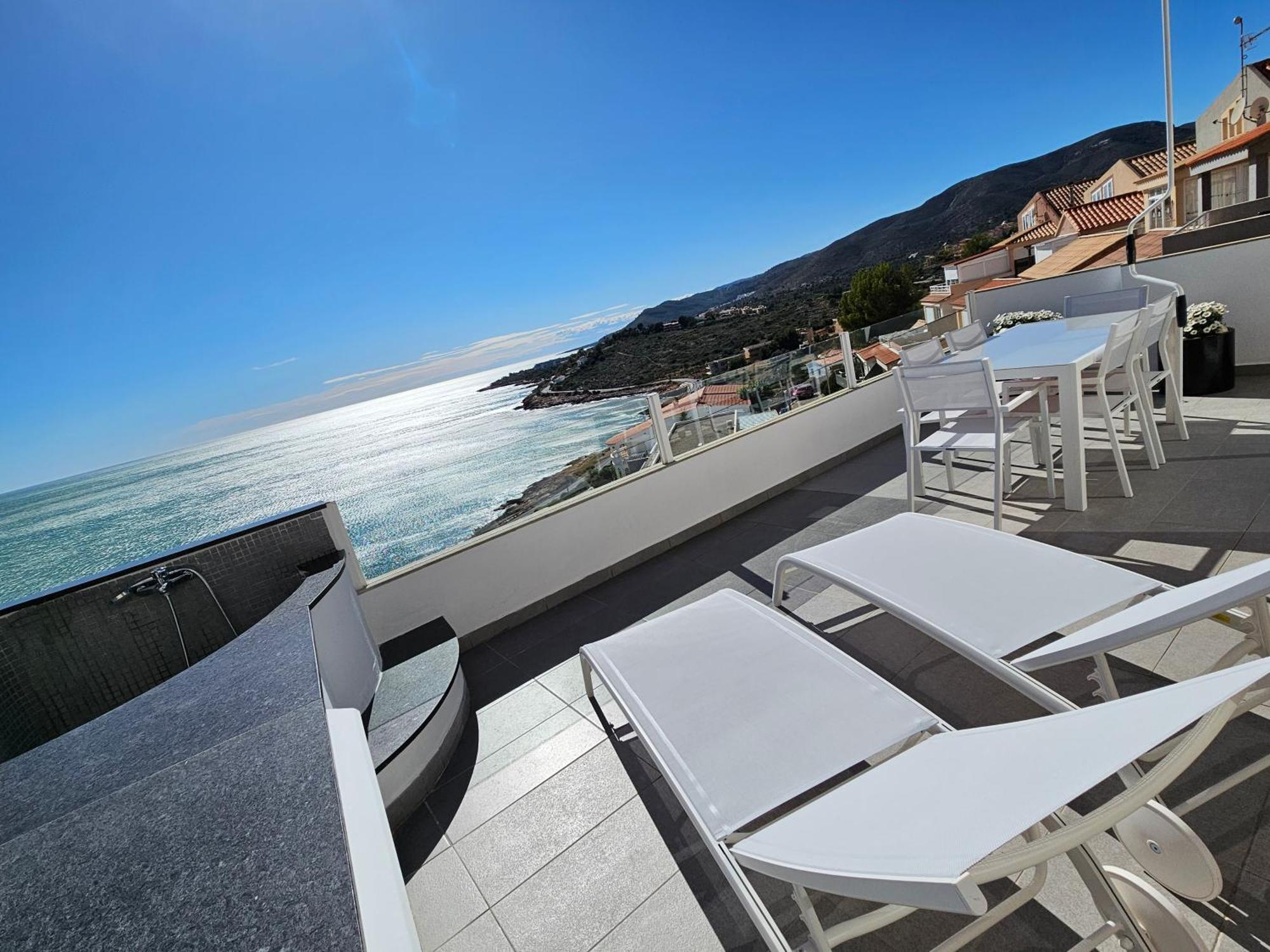 Peñíscola Fantastico Duplex Con Vistas Impresionantes Al Mar 아파트 외부 사진